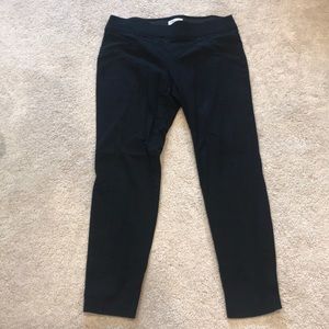 Black jeggings